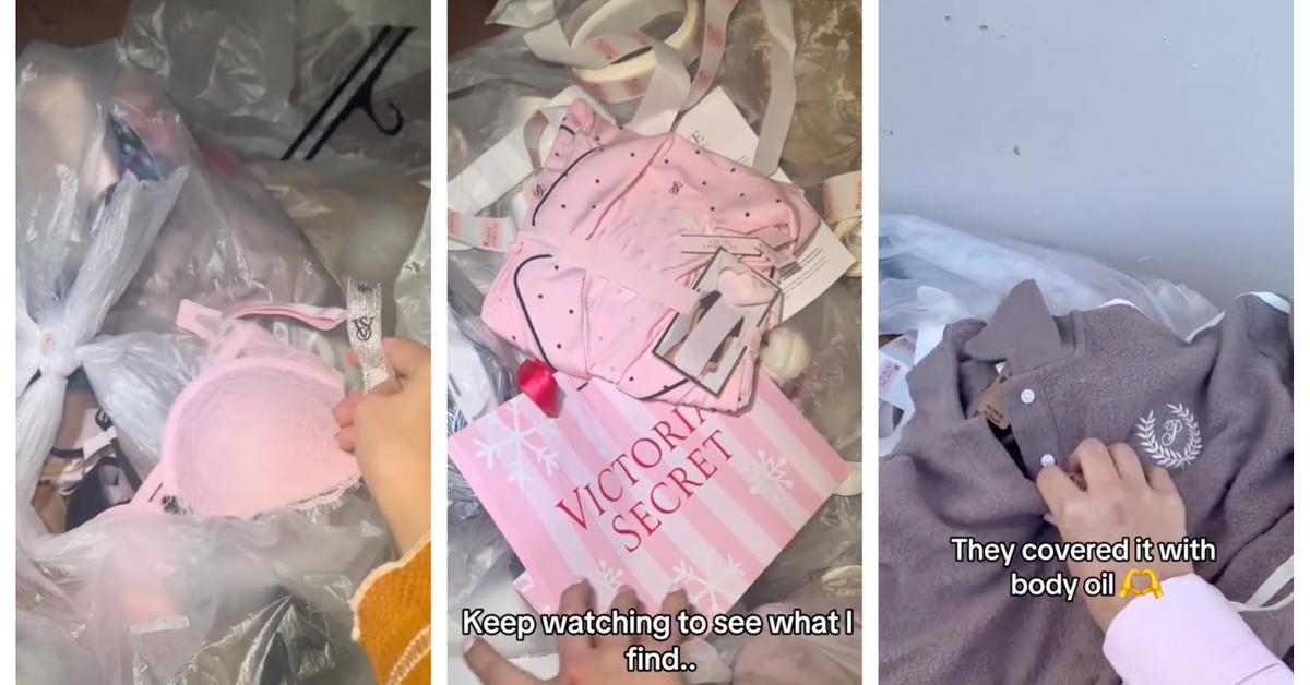 Victoria's Secret Dumpster Diver Shares "Surprise Score"