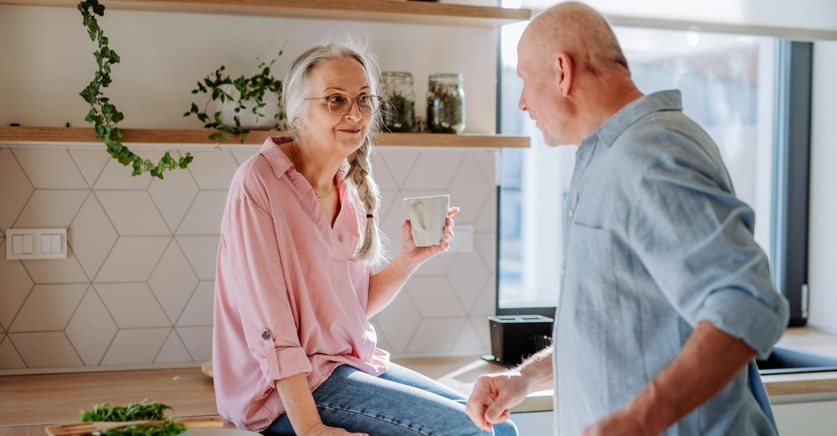 retired couple