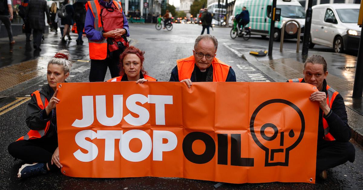 Just Stop Oil Protest