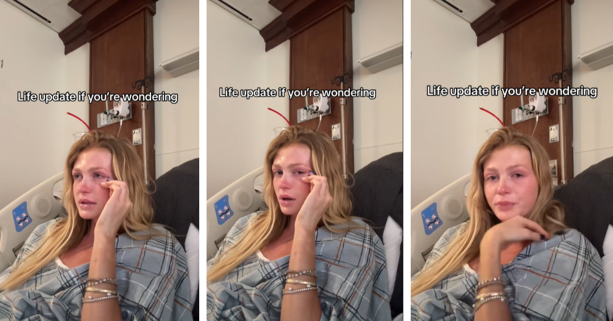 Halley Kate shares an update about her health in a new TikTok video