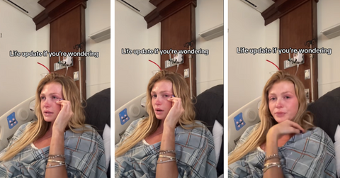 Halley Kate shares an update about her health in a new TikTok video