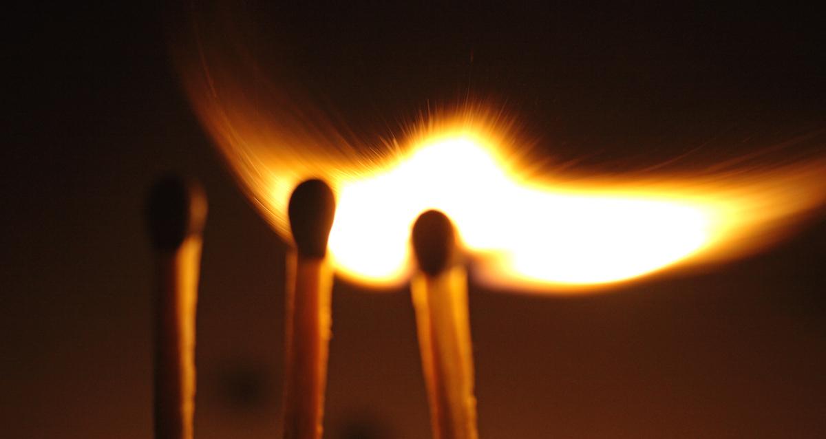 Igniting matches