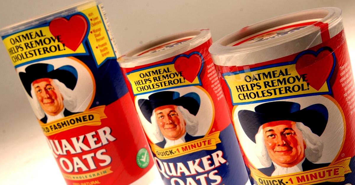 Quaker Oats cans