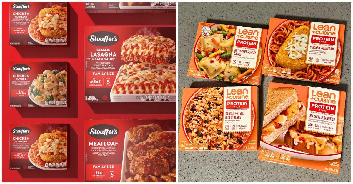 lean cuisine and stouffers frozen meals