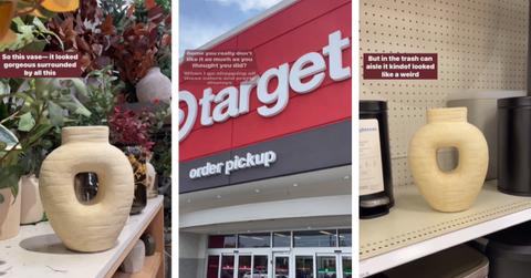 images of vase at Target in different aisles