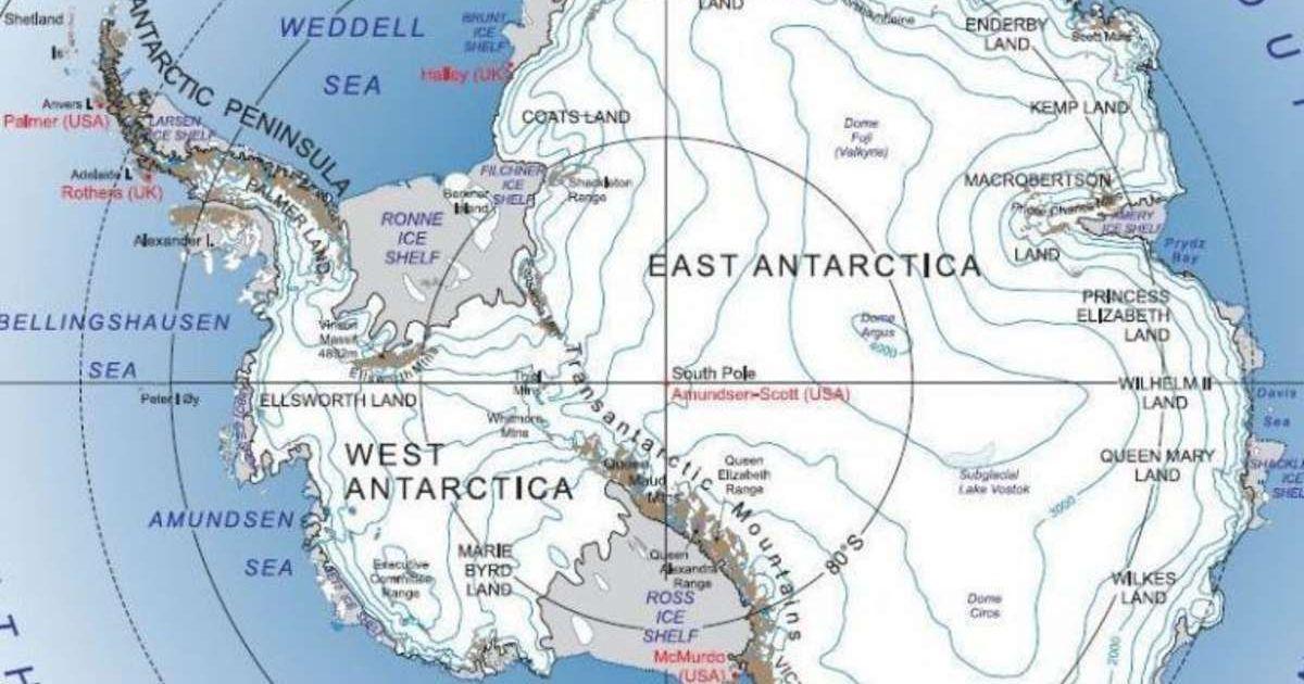 Map detailing Antarctica (Cover Image Source: GISGeography)