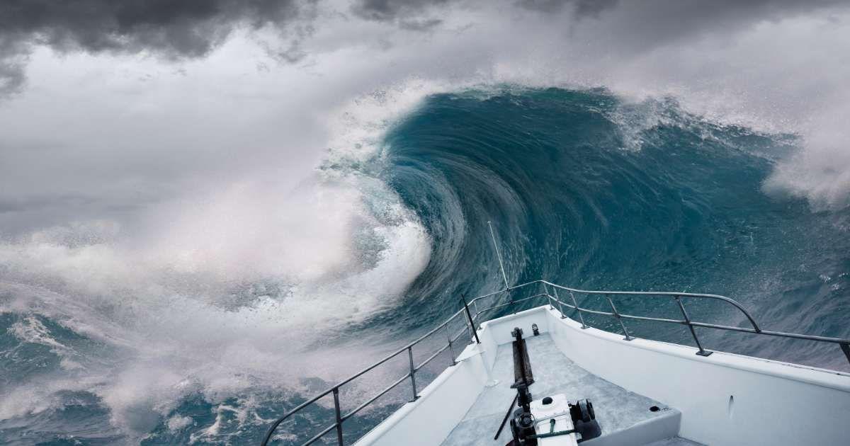 A ship wobbling in powerful storms in the Atlantic Ocean. (Representative Cover Image Source: Getty Images | AscentXmedia)