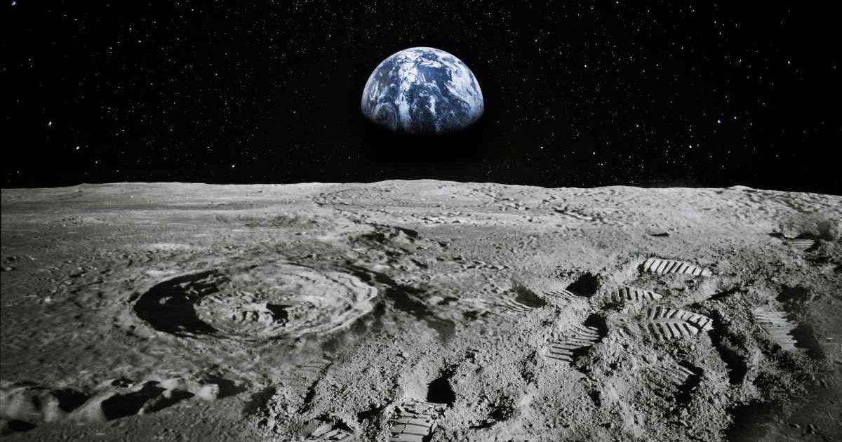 Earth rising from the beyond the Moon (Representative Cover Image Source: Getty Images | Elen11)
