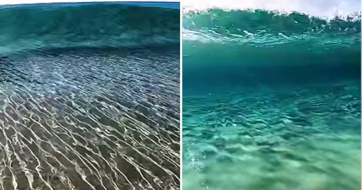 Photographer shared breathtaking clip of crystal waves on a Hawaii beach (Cover Image Source: Facebook | @DGPhotography264)