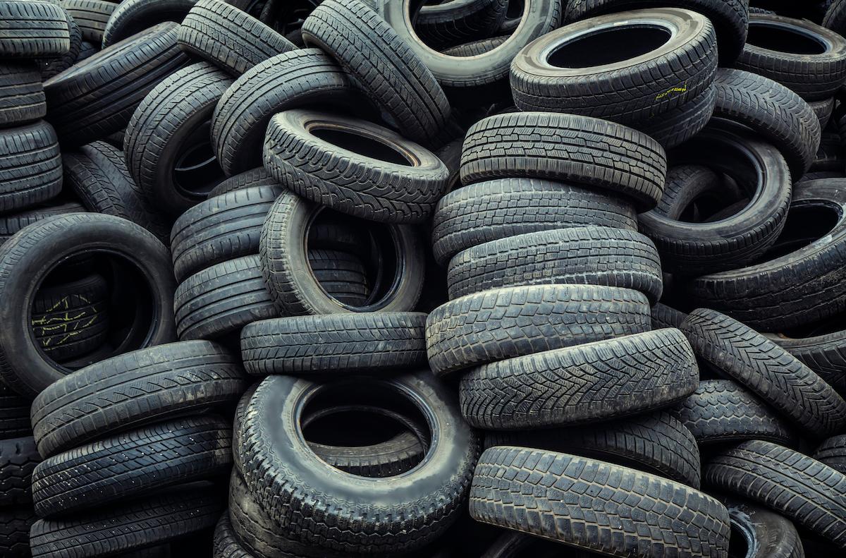 tire pile