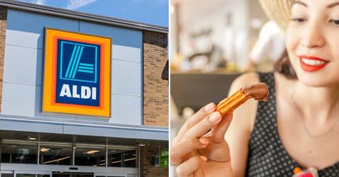 (L) An ALDI retail store; (R) A woman enjoying churros. (Representative Cover Image Source: Getty Images | (L) Jetcity Images, (R) frantic00)