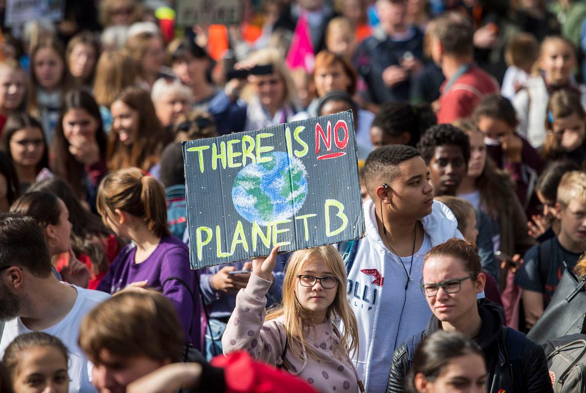 climate protest poll