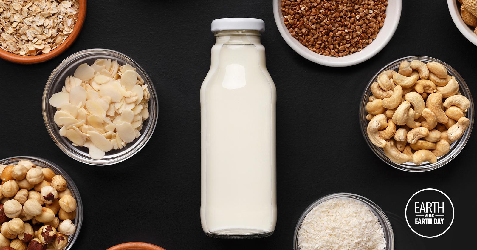 Which NonDairy Milk Has the Lowest Environmental Impact?