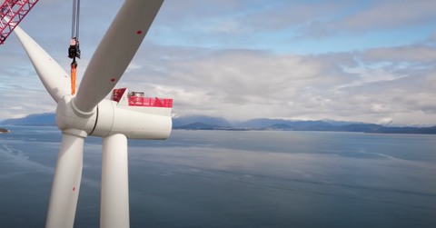 The World's First Floating Wind Farm Is Already Changing Green Energy