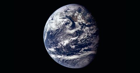 earth spinning rotation