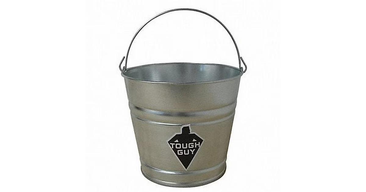 Galvanized steel mop bucket