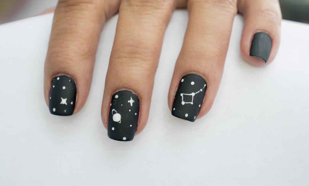 Black and Pink Nail Art Designs - wide 5