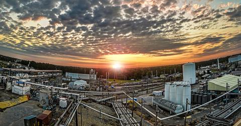 Panoramic view of the Savannah River Site.