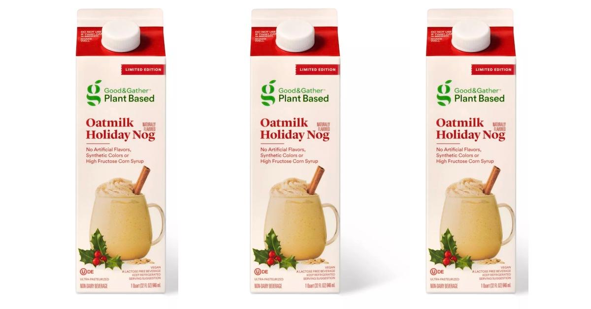 Oatmilk Holiday Nog