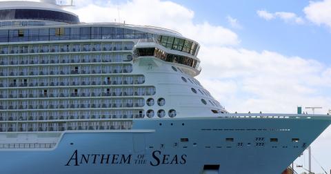 The Anthem of the Seas cruise ship.