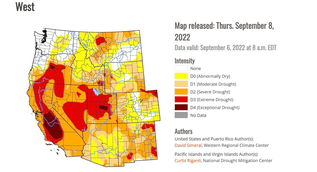 megadrought map