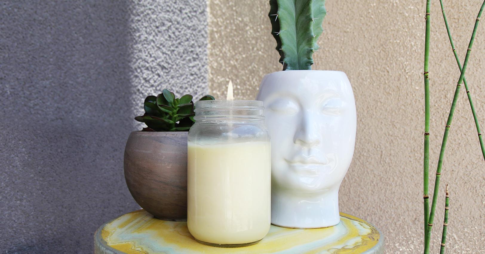 Beeswax Citronella Candle