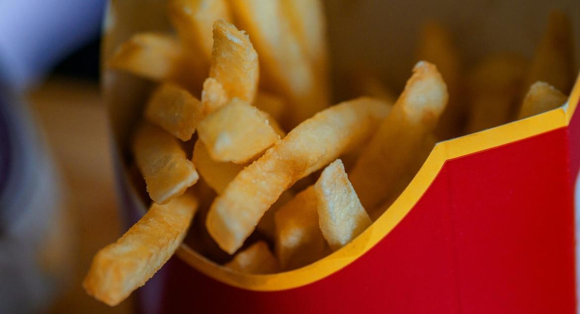 mcdonalds fries close up