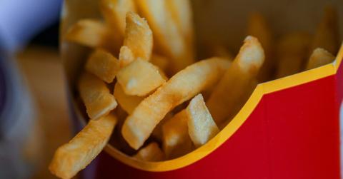 mcdonalds fries close up