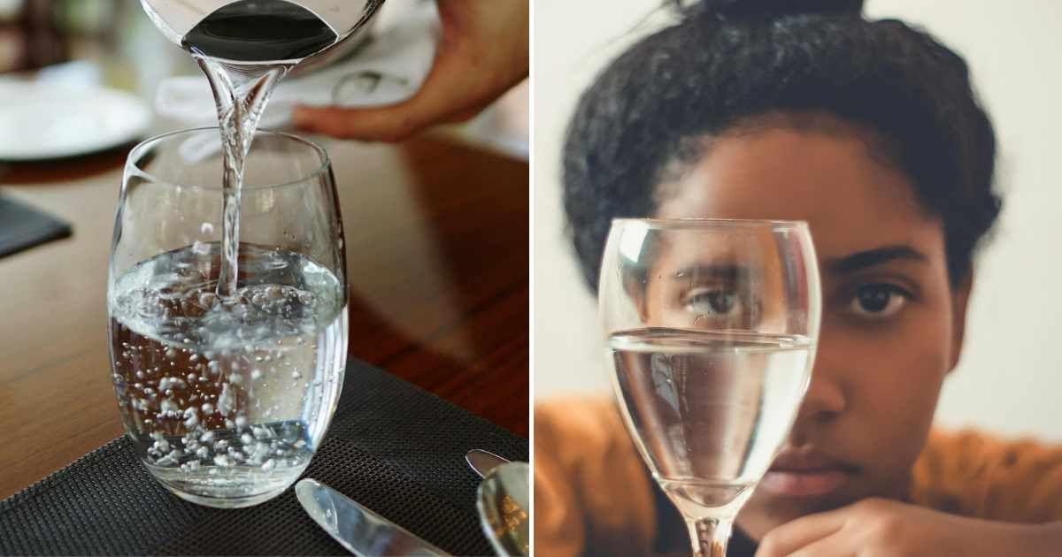 (L) A person pouring tap water into a glass. (R) A woman observing water in a goblet. (Representative Cover Image Source: Pexels | (L) Pixabay, (R) Marcos Lores)