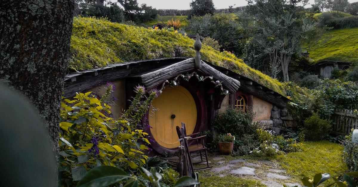 Simon Dale's iconic hobbit house in Wales