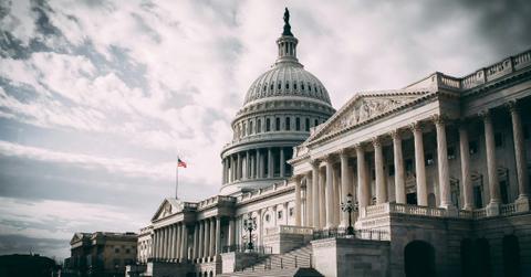 A side view of the U.S. Capitol Building