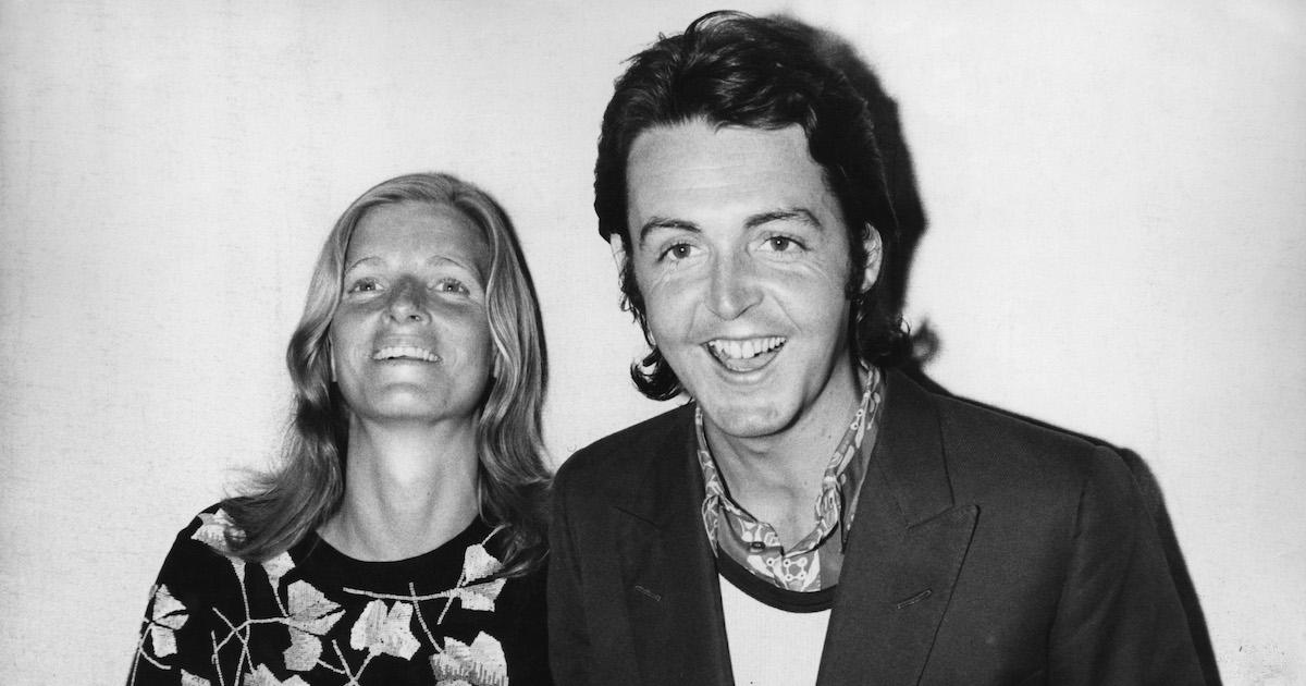 Paul and Linda McCartney