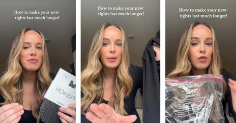 Women are freezing tights to prevent runs