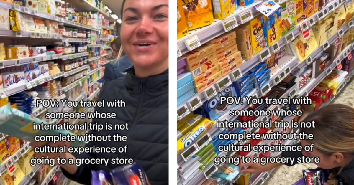 Gen Z traveler says her friend makes her hit the local grocery store whenever they travel