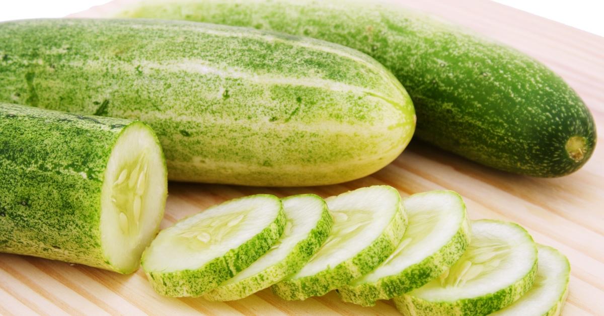 Cucumbers. 