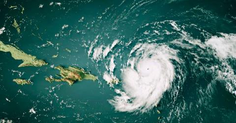 Hurricane Erin at Carribbean Sea as appearing from the view of satellites in space (Representative Cover Image Source: Getty Images | Frank Ramspott)