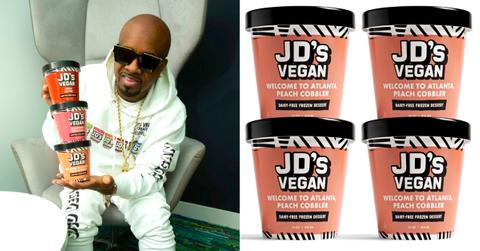 Jermaine Dupri vegan ice cream