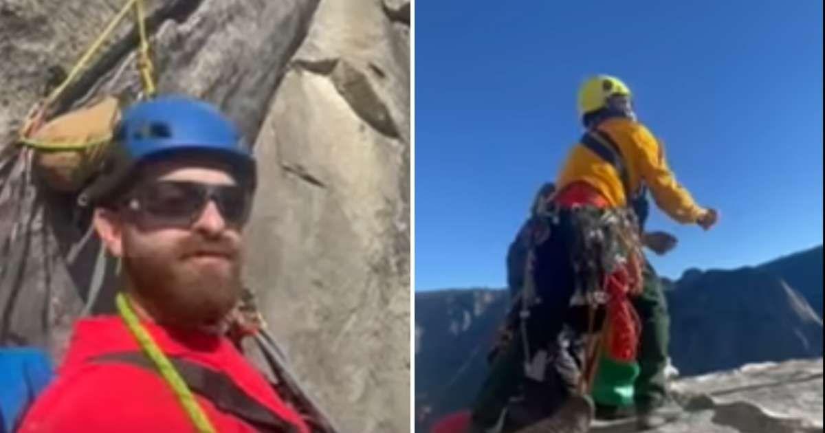 Rescue rangers at Yosemite National Park use their special 'toss across technique' to rescue a climber at El Capitan (Cover Image Source: Facebook | @YosemiteNPS)