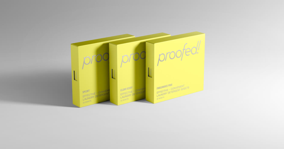 Proofed! laundry sheets