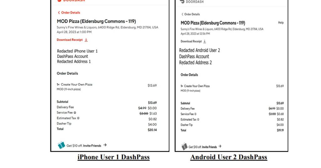 DoorDash Class Action Lawsuit Are iPhone Users Charged More?