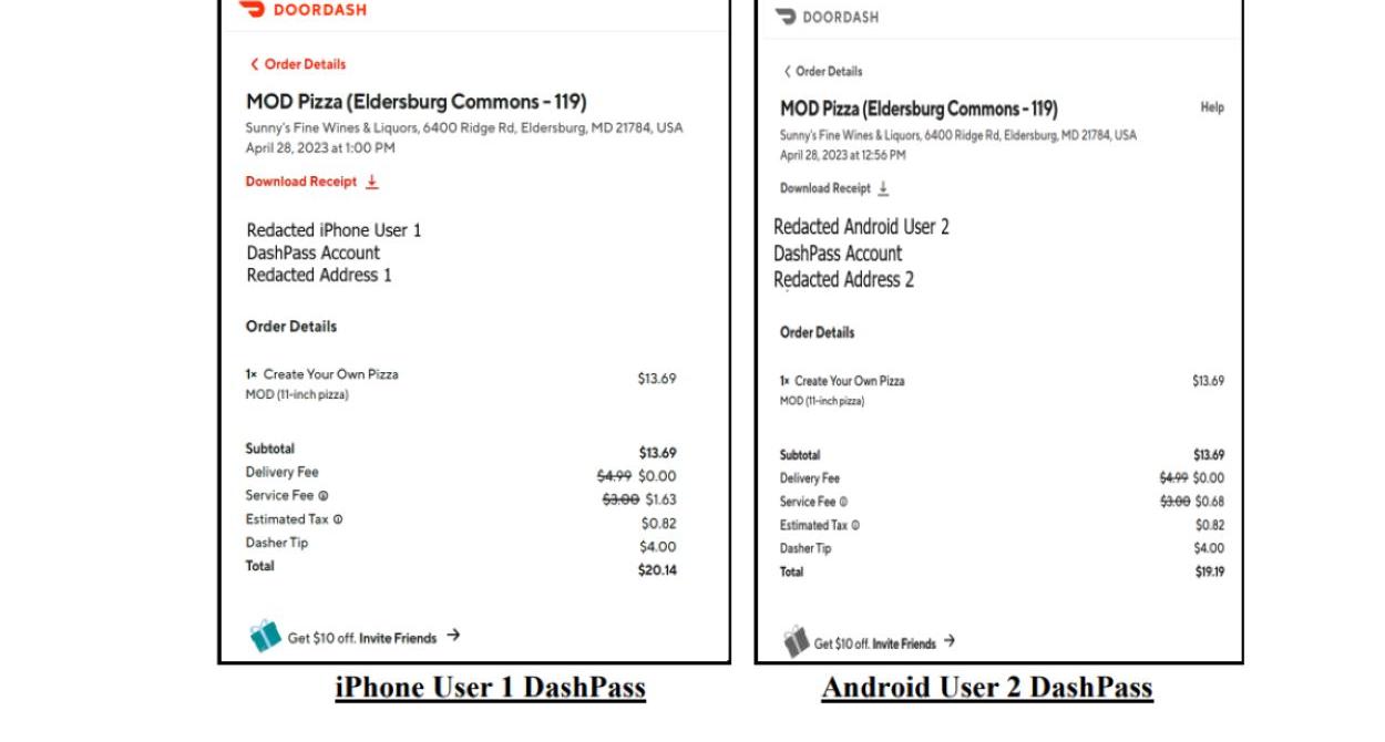 DoorDash Class Action Lawsuit Are iPhone Users Charged More?