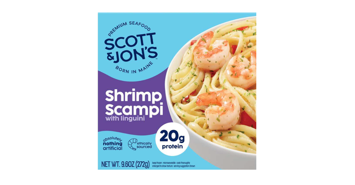 Scott & Jon's Shrimp Scampi recalled by the U.S. Food and Drug Administration