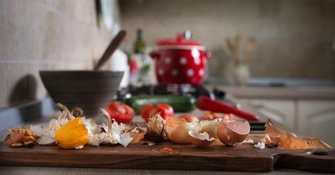 vegetables food scraps