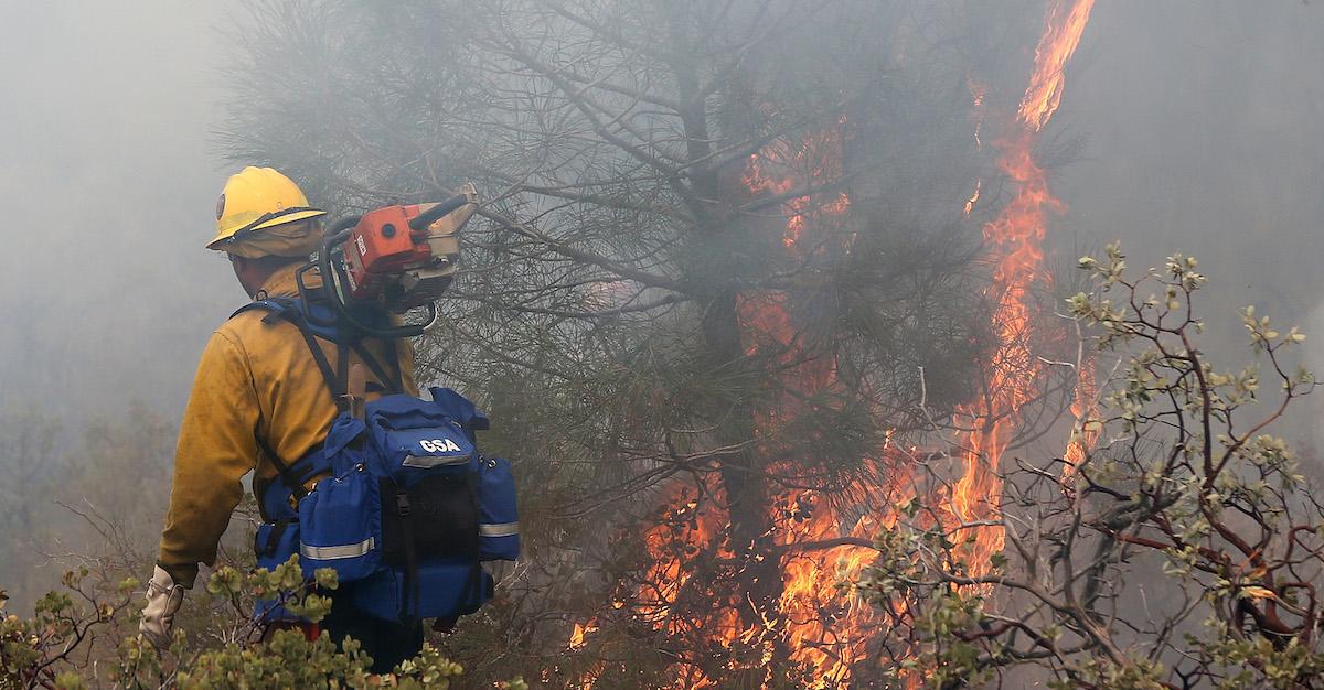 Yosemite Forest Fire