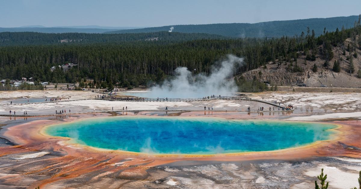 Don't Do This As Tourists at Grand Prismatic Spring