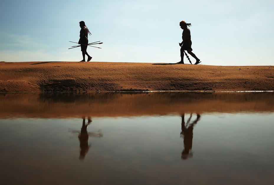 Nomads walking