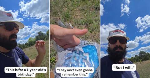 New Jersey farmer vents out frustration after noticing balloon litter in his farm (Cover Image Source: TikTok | @timberlinefarmsnj)