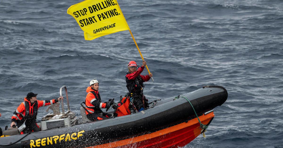 Greenpeace Shell Protest