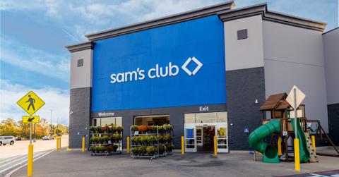 exterior photo of sams club