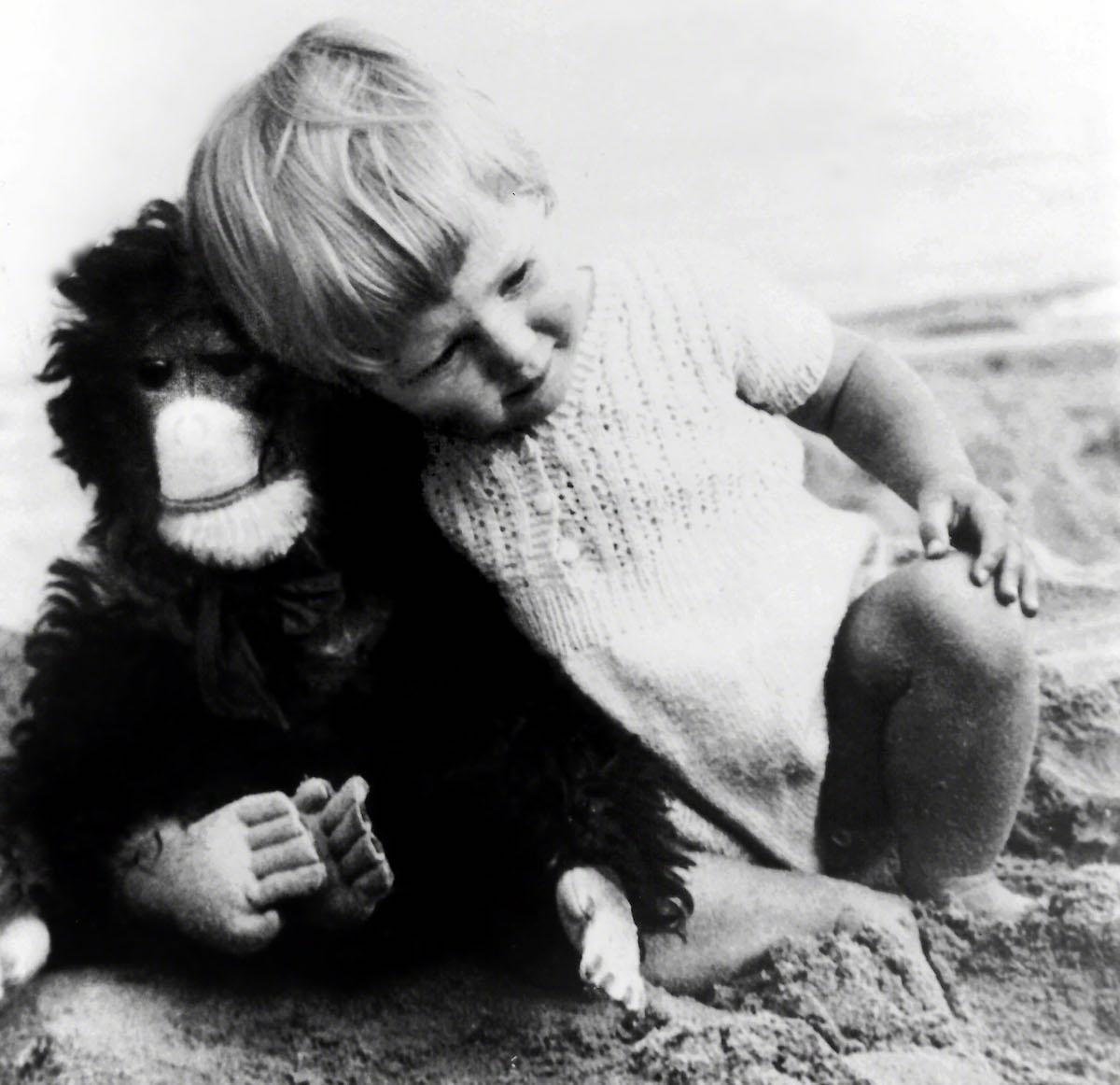 Jane Goodall as a child